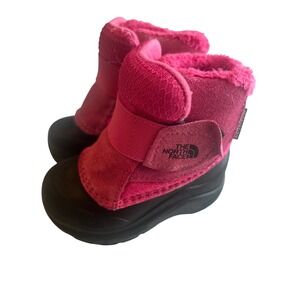 The North Face Alpenglow II Toddler Girls Pink Waterproof Winter Boots Size 5